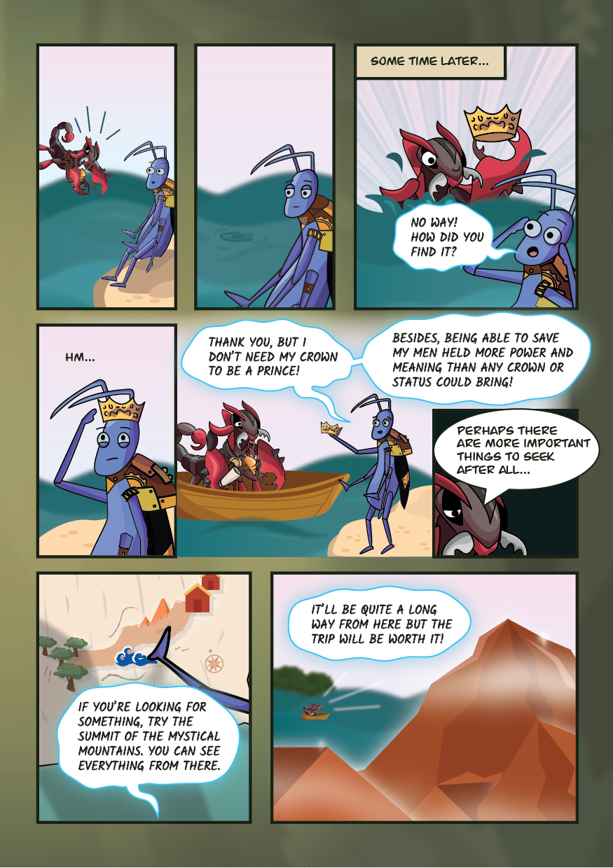 Book Bugs: Explorers of Stories Past Comic 3 page 2